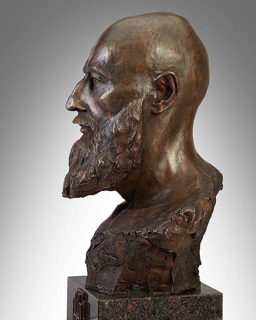Бронзовый портрет Николая - Скульптор Владислав Чувашев